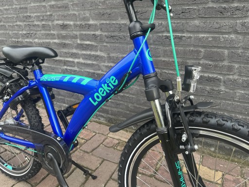 22 inch Loekie Snake 3v Blauw/Groen - Loekie_Snake_22_Blauw_Groen_02.jpg